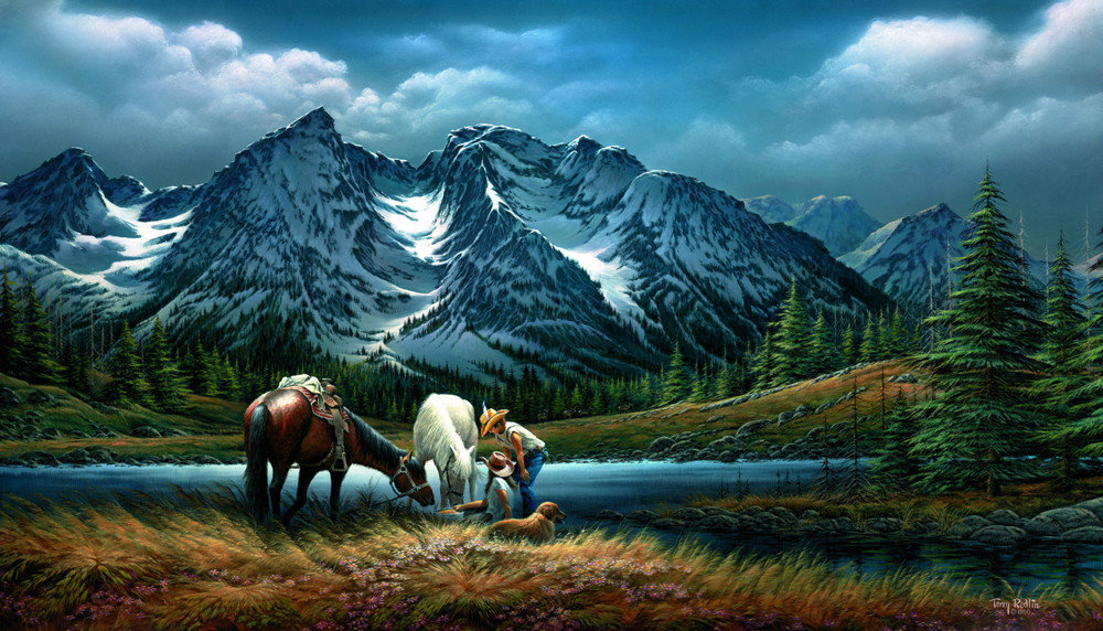 горы - пейзажи - оригинал