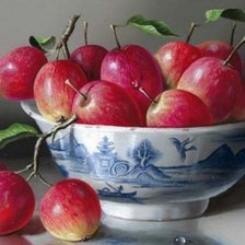 Схема вышивки «Яблоки»