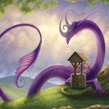 Схема вышивки «Дракон»