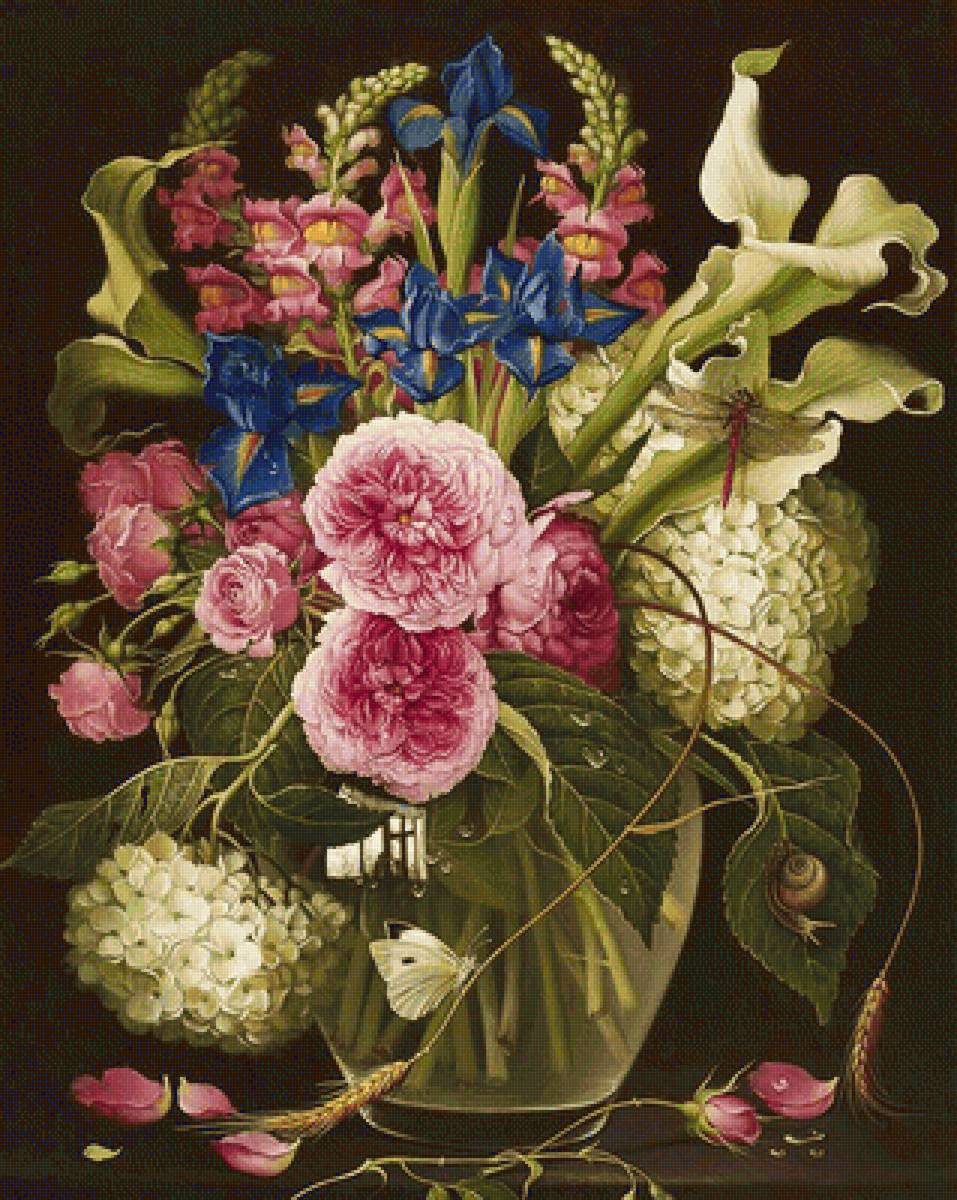 Boque de flores. - flores. - предпросмотр