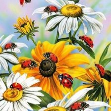 Схема вышивки «Mariquitas»