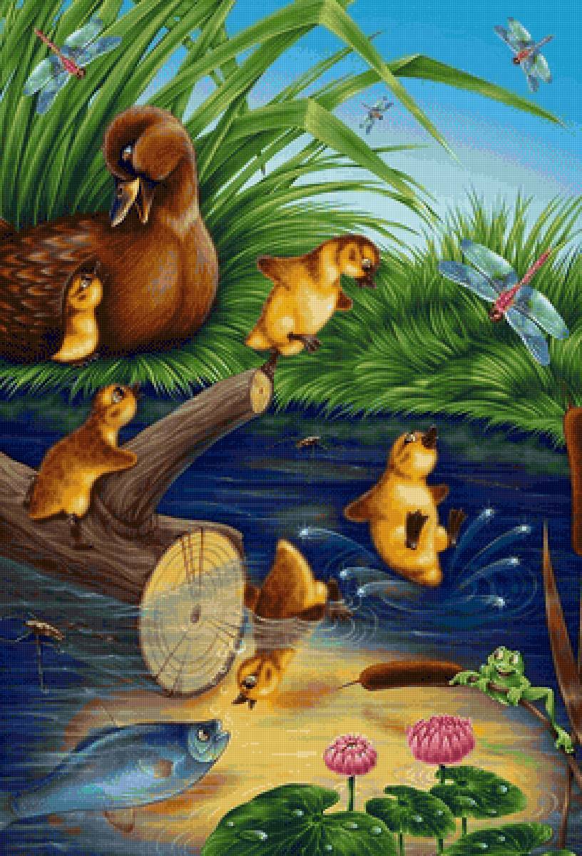 Patitos - naturaleza - предпросмотр