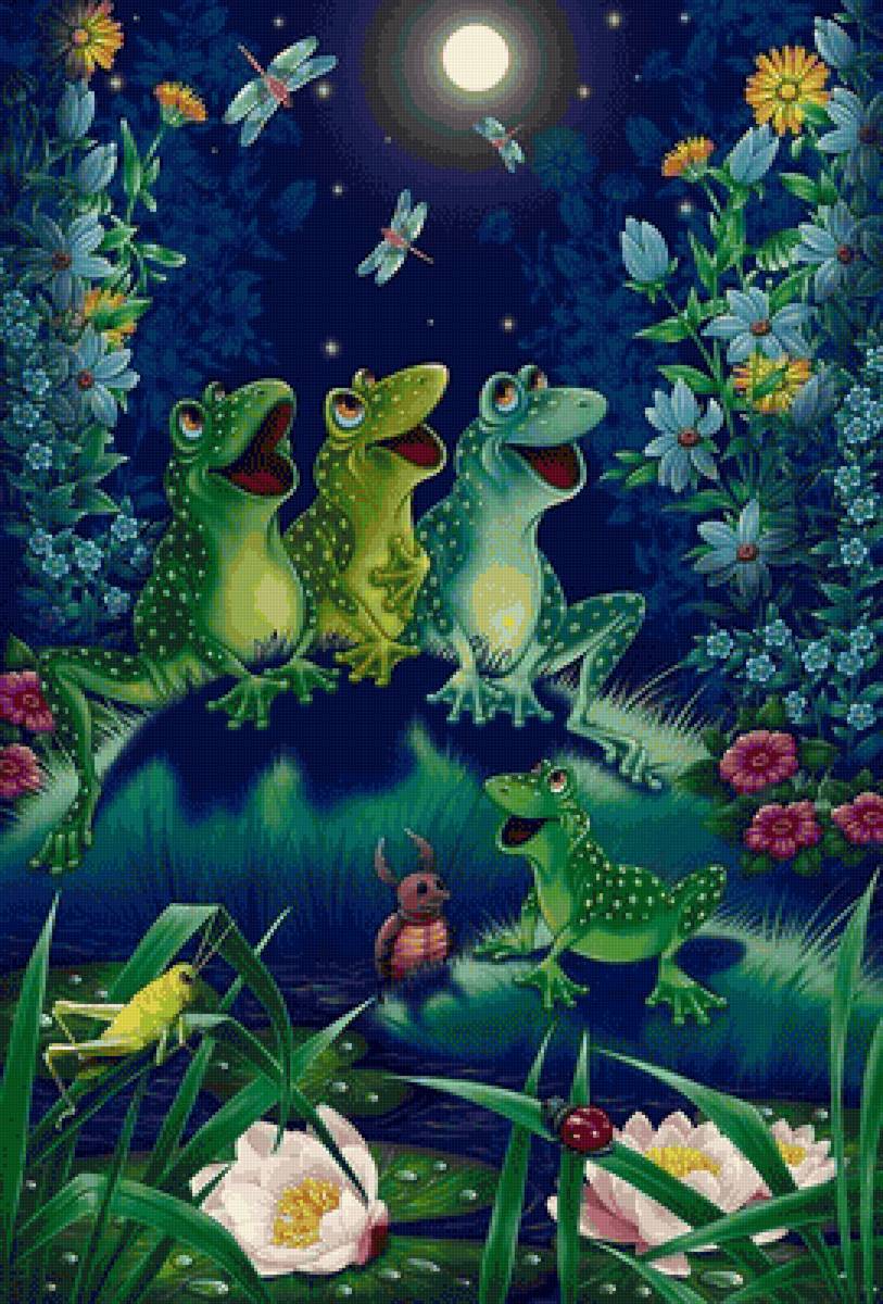 los sapitos - naturaleza - предпросмотр