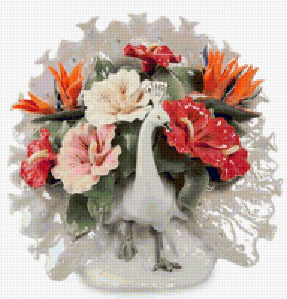 статуэтка павлин - предпросмотр