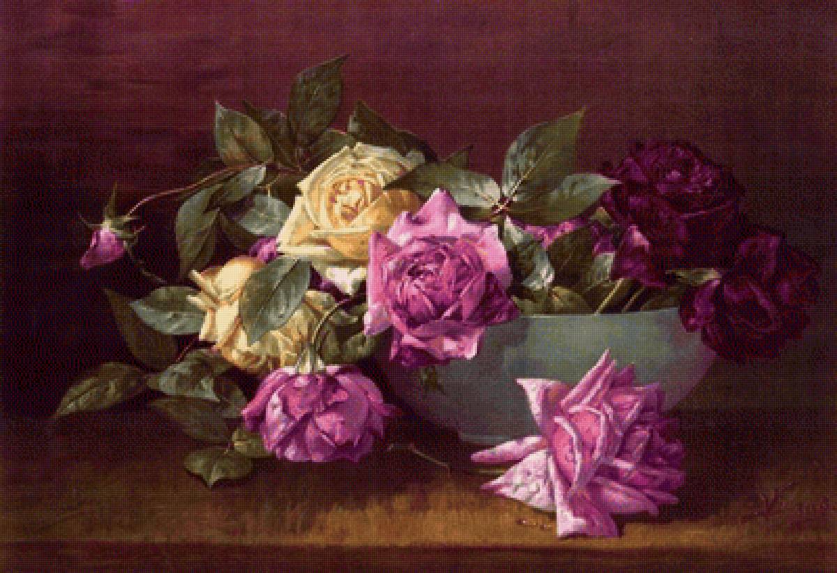 Розы - картина - предпросмотр