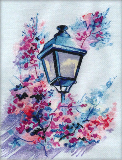 ФОНАРЬ НА БЕЛОМ - denecs - оригинал