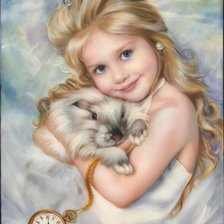 Схема вышивки «Алиса в стране чудес2»