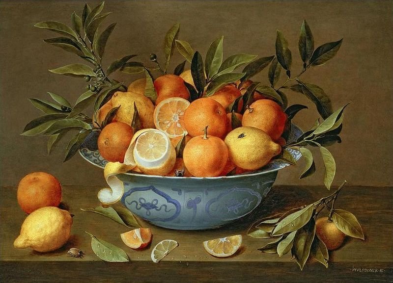 натюрморт якоба ван хюльсдонк - оригинал