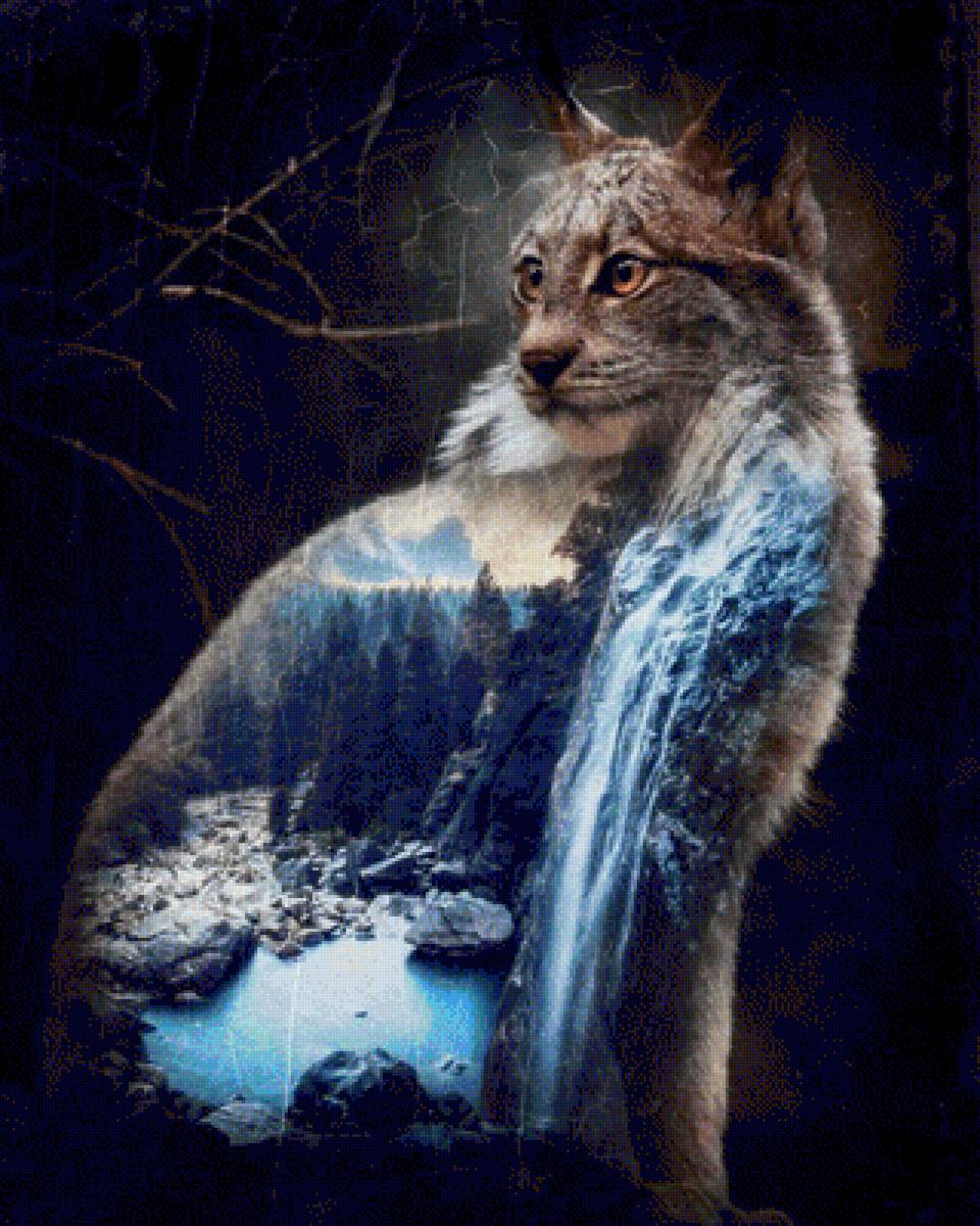 рысь - картина, рысь - предпросмотр