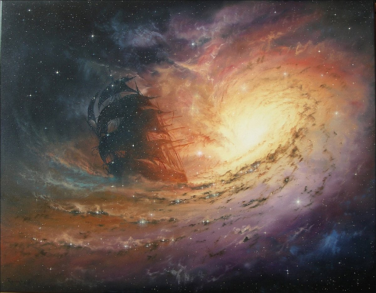 Космос - фэнтези, космос, пнк - оригинал