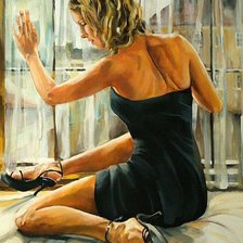 Схема вышивки «mujer»