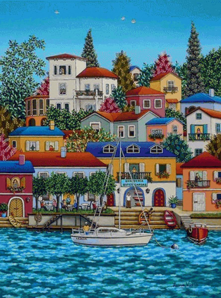 Город у моря - город, море - предпросмотр