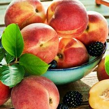 Схема вышивки «Pêssegos.»