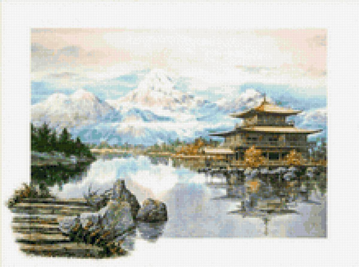 пейзаж - восток, природа - предпросмотр