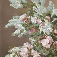 Схема вышивки «Цветы»