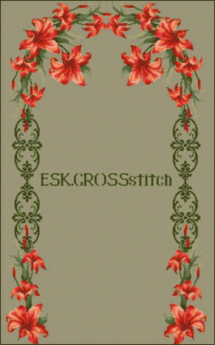 Лилия, рисунок с интернета - предпросмотр