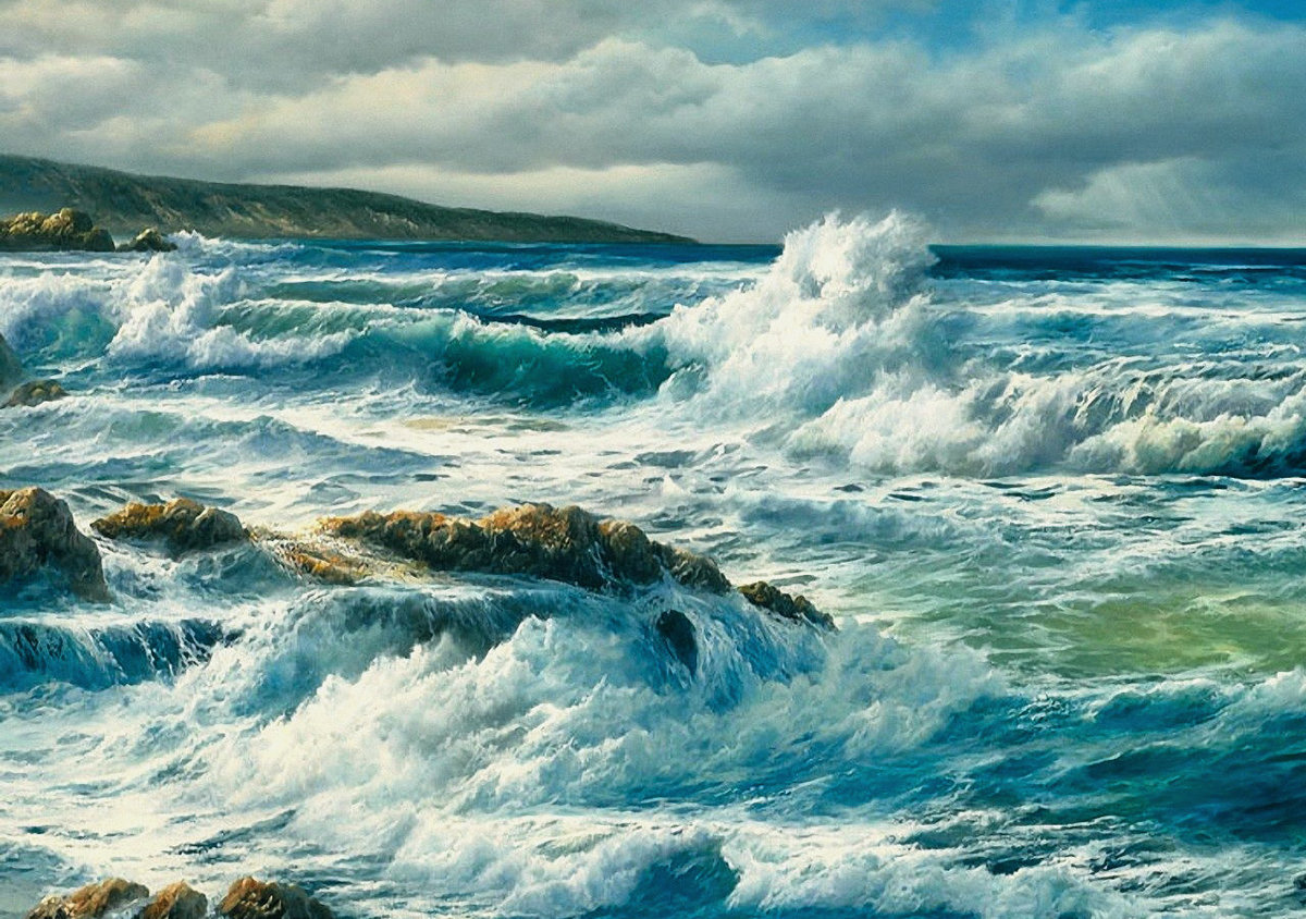 Прибой - море, прибой - оригинал