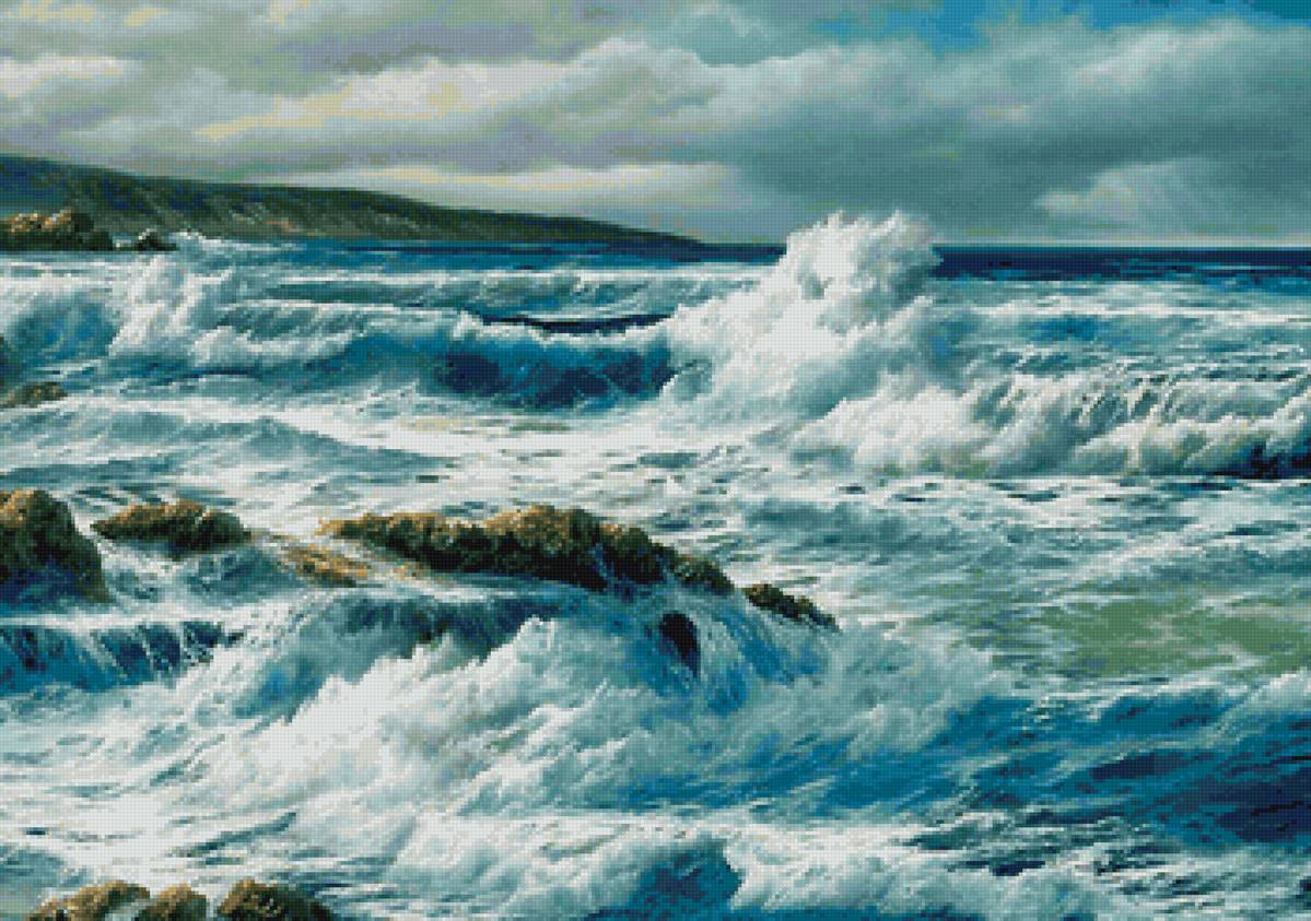 Прибой - море, прибой - предпросмотр