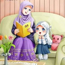Схема вышивки «Muslima ayol»