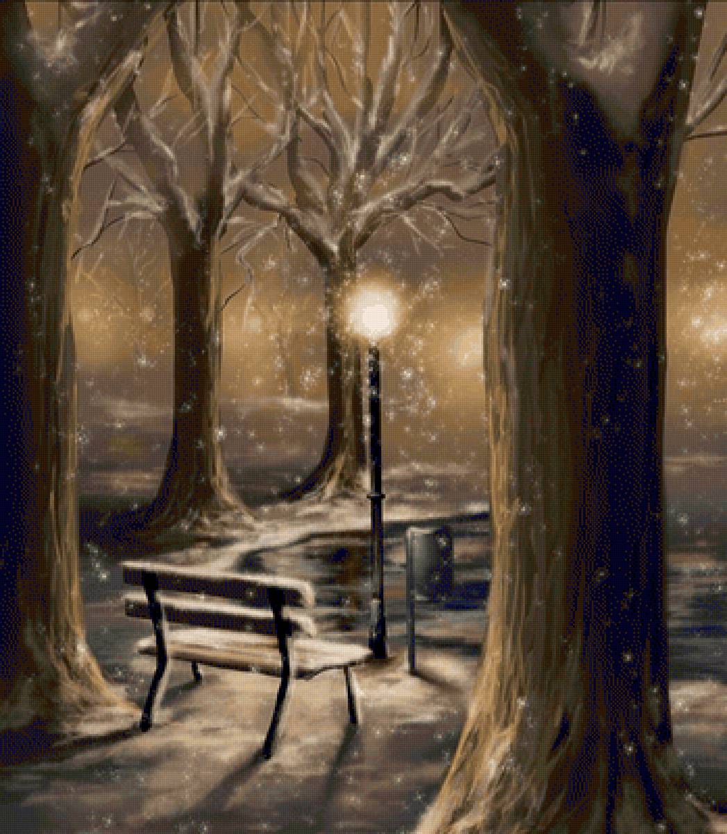 Escaño - paisaje - предпросмотр