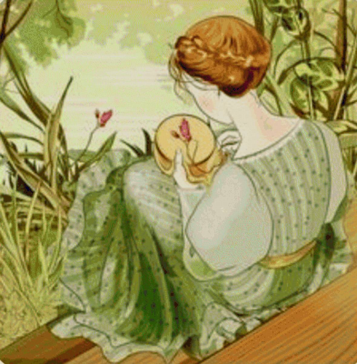 bordando - paisaje - предпросмотр