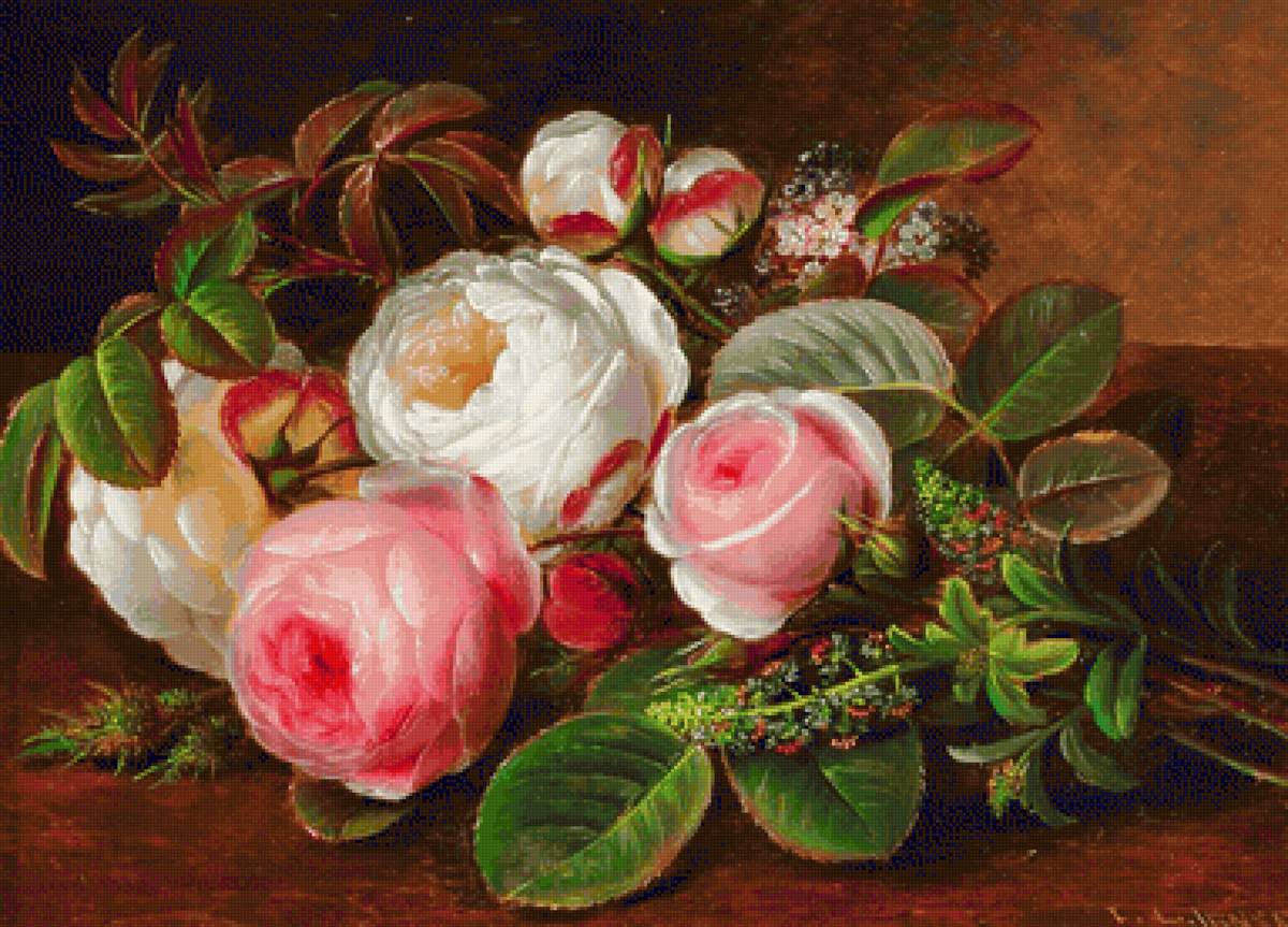 Boque de flores. - flores.rosas. - предпросмотр