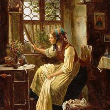 Схема вышивки «Devojka»