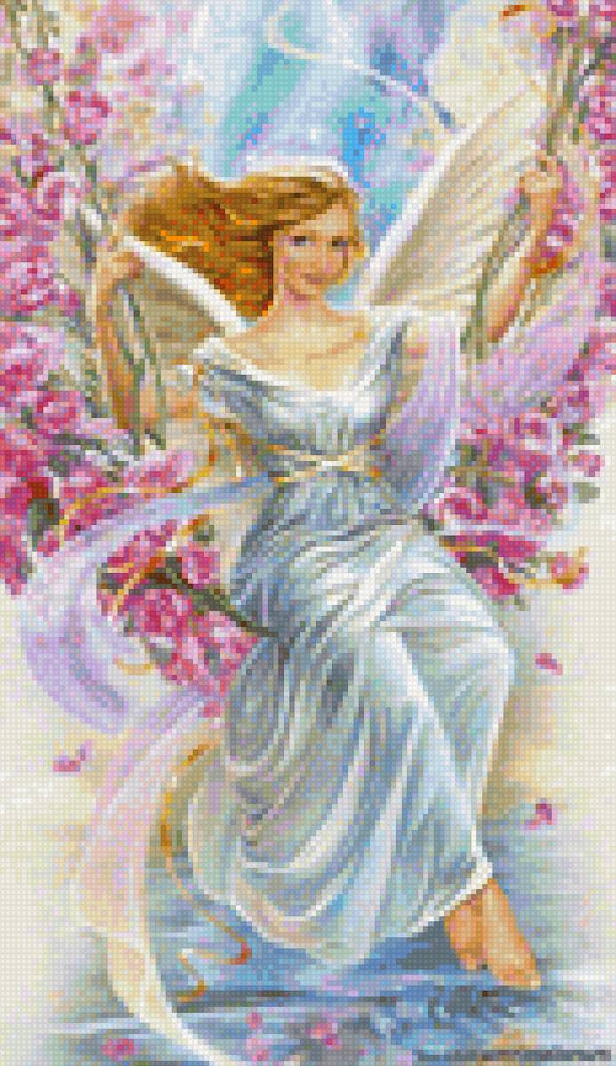 Фея - природа, цветы, сказка - предпросмотр