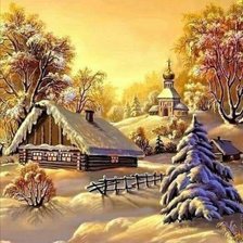 Схема вышивки «paisaje x»