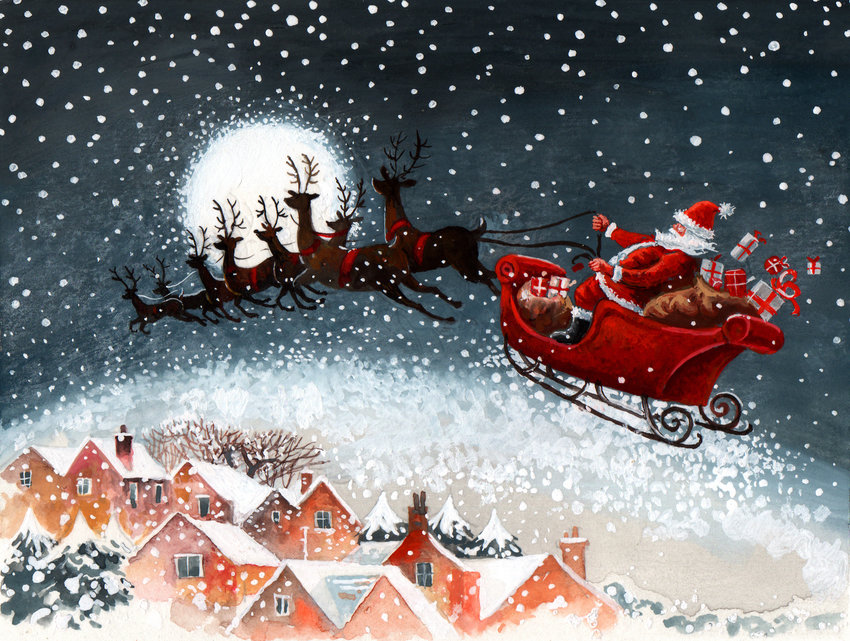 trineo - navideño - оригинал