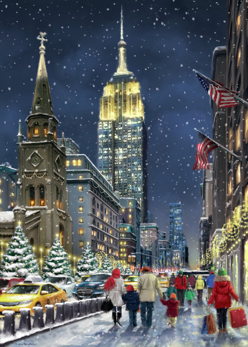 gran manzana - navideño - оригинал