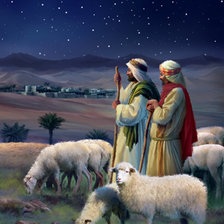 Схема вышивки «PASTORES»