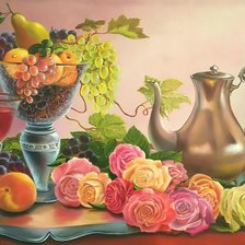 Схема вышивки «Натюрморт»