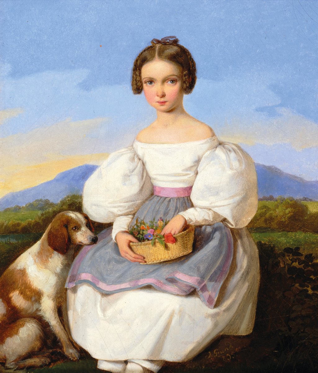 Девочка с кувшином - девушка, девочка, портрет - оригинал