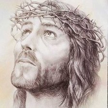 Схема вышивки «Jesús»