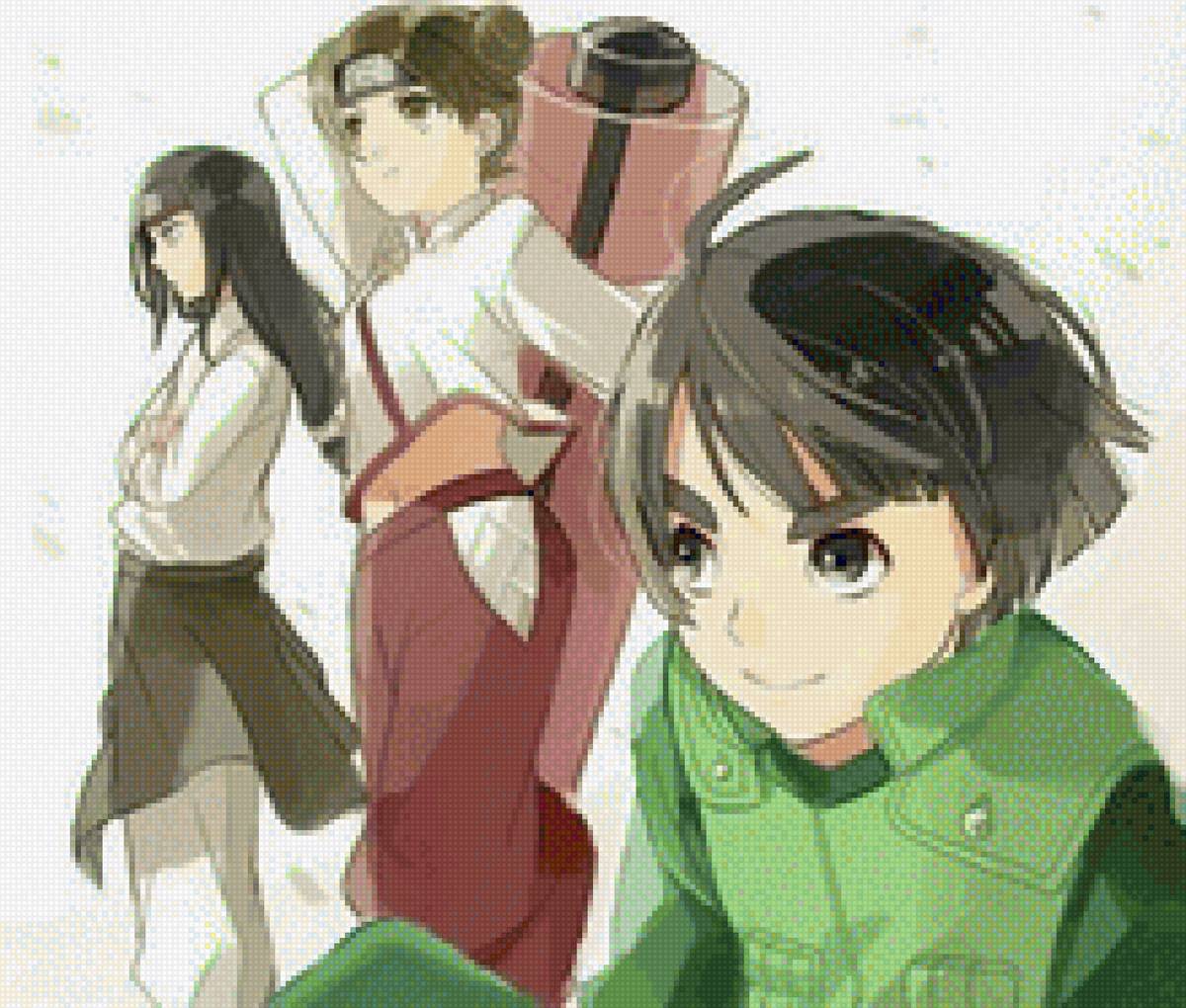 Команда номер 3 - неджи, рок ли, команда в наруто, команда гая, тентен - предпросмотр