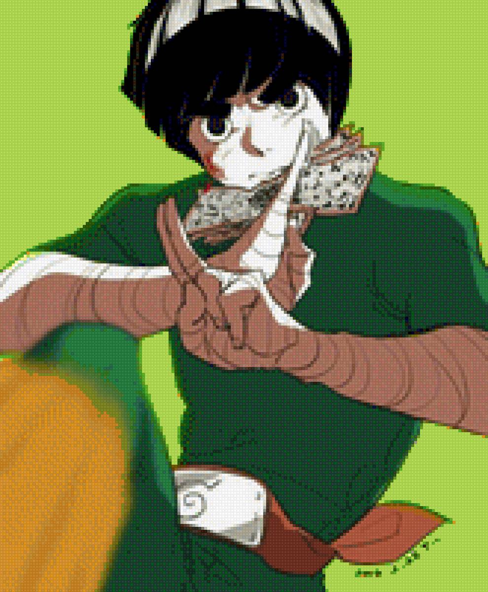 Рок Ли - рок ли, аниме - предпросмотр