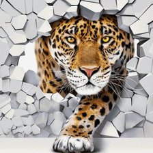 Схема вышивки «Тигр»