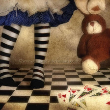 Схема вышивки «Alice in Wonderland»