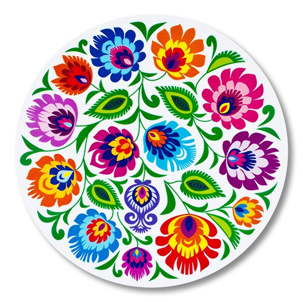 Польский орнамент 1 - лович, польский, народный, орнамент, польша - оригинал