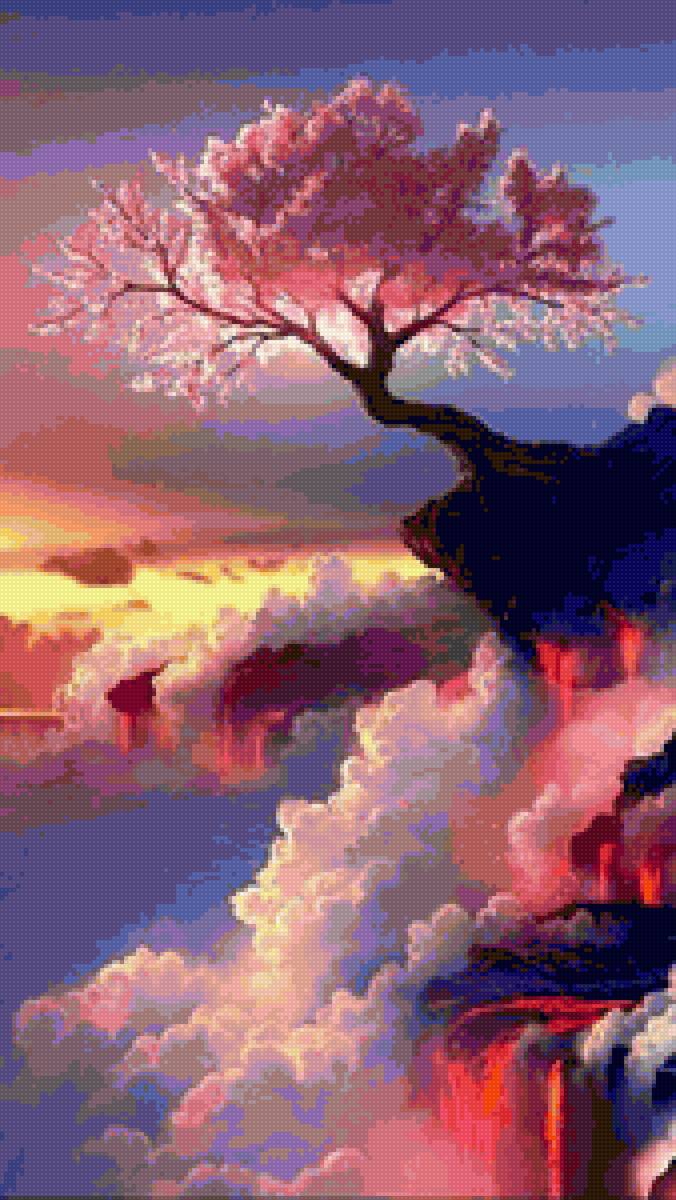 на закате - предпросмотр