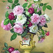 Схема вышивки «Цветы»