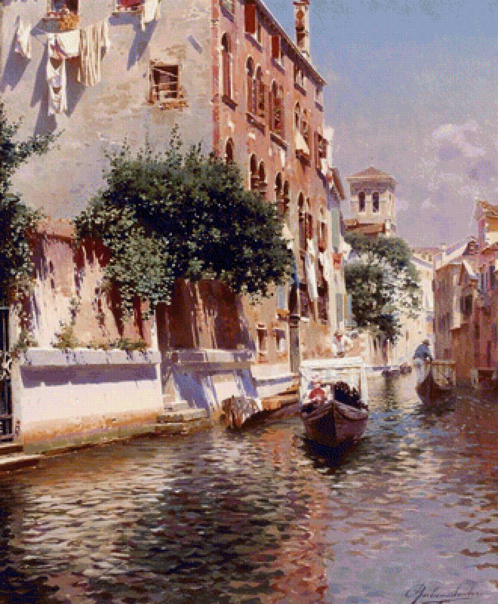 №2352699 - st. apostoli canal, rubens santoro (italian, 1859 - 1942, venice - предпросмотр