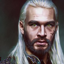 Схема вышивки «Відьмак (Міхал Жебровський)»