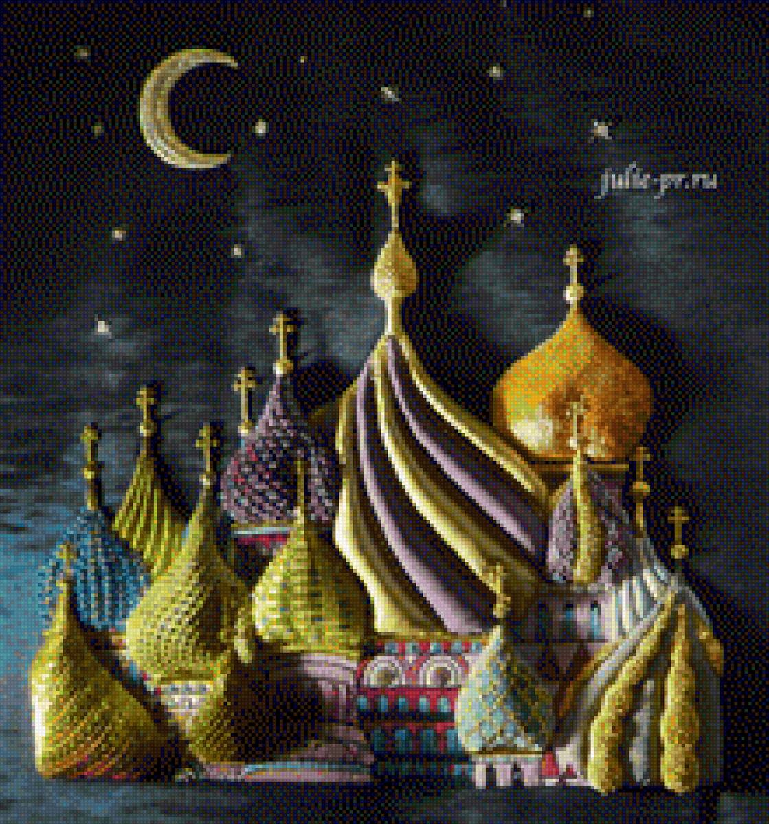 купола - ночь, сказка, купола - предпросмотр