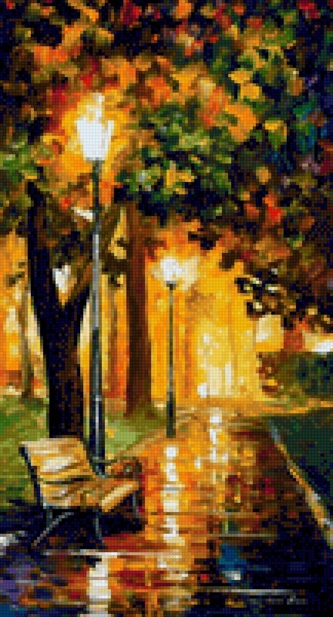 Leonid Afremov painting 1 - afremov - предпросмотр