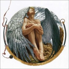Схема вышивки «ангел джонатан левингтон»