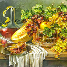 Схема вышивки «натюрморт римма вьюгова»