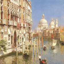 Схема вышивки «венеция»