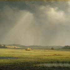 Схема вышивки «пейзаж»